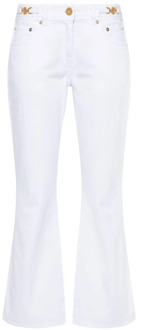 Versace Boot-cut Jeans Versace , White , Dames - W26