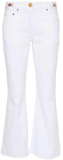 Versace Boot-cut Jeans voor Vrouwen Versace , White , Dames - W25