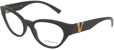 Versace Bril Versace , Black , Dames - 53 MM