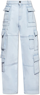 Versace Cargo jeans Versace , Blue , Heren - W32,W31,W33,W30