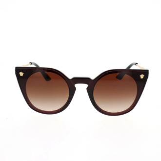 Versace Cat-eye zonnebril van acetaat Versace , Red , Unisex - 60 MM