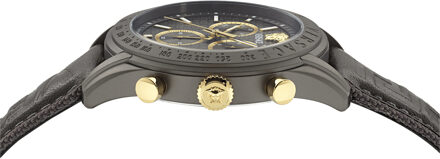 Versace Chrono Master Heren Grijze Horloge VE8R00124 Grijs