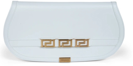 Versace Clutch Tas Versace , White , Dames - ONE Size
