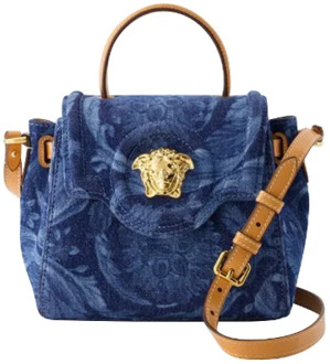 Versace Cotton handbags Versace , Blue , Dames - ONE Size