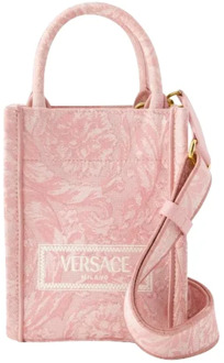 Versace Cotton handbags Versace , Pink , Dames - ONE Size