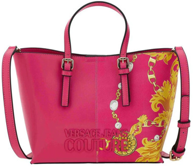 Versace Dames Shopper met Afneembare Schouderband Versace , Multicolor , Dames - ONE Size