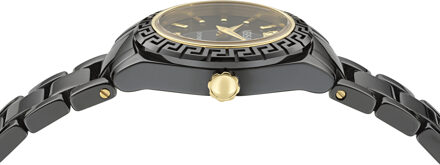 Versace Dv One Mini Dames Zwarte Horloge VE9F00124 - One Size