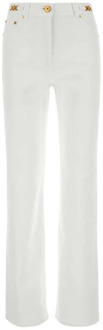 Versace Flared Jeans Versace , White , Dames - W25