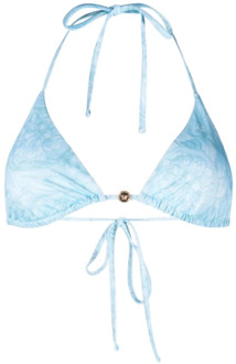 Versace Gerecyclede Barocco Swim Bikini Versace , Blue , Dames - L,M,S