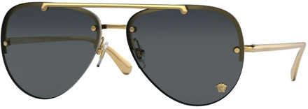 Versace Glam Medusa Sunglasses Versace , Yellow , Dames - 60 MM