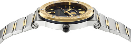 Versace Greca Logo Maanfase Vrouwen Multikleur Horloge VE7G00223 Zilver - One Size