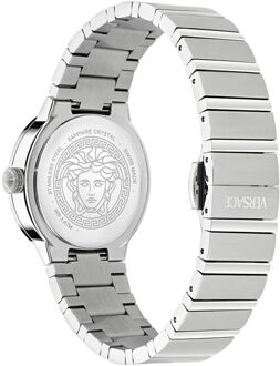Versace Greca Logo Pearl Dames Horloge Zilverkleurig VE0S00125