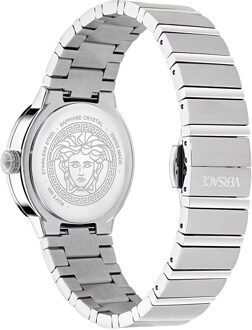 Versace Greca Logo Pearl Dames Horloge Zilverkleurig VE0S00225 - One Size