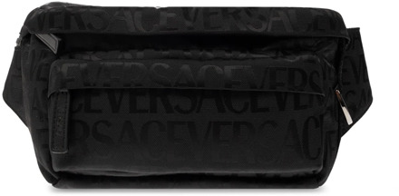 Versace Heuptas met logo Versace , Black , Heren - ONE Size