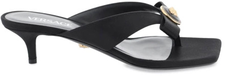 Versace High Heel Sandals Versace , Black , Dames - 36 Eu,37 Eu,39 Eu,38 EU
