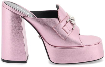 Versace High Heel Sandals Versace , Pink , Dames - 36 Eu,37 Eu,40 Eu,38 Eu,38 1/2 Eu,37 1/2 Eu,39 EU