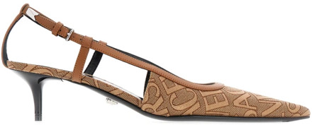 Versace Hoge hakken schoenen Versace , Beige , Dames - 37 1/2 Eu,37 EU