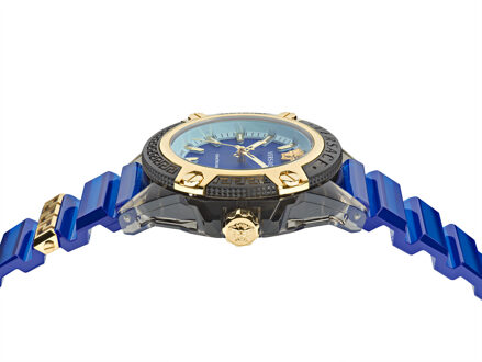 Versace Icon Active Unisex Horloge Blauw VE6E00323 - One Size