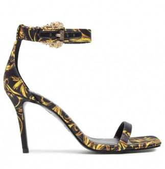 Versace Jeans Couture Barocco Print Dames Sandaal Versace Jeans Couture , Multicolor , Dames - 36 EU