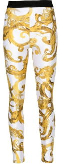 Versace Jeans Couture Barocco Watercolour Leggings Versace Jeans Couture , Multicolor , Dames - 2XS
