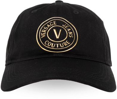 Versace Jeans Couture Baseballpet met logo Versace Jeans Couture , Black , Heren - ONE Size
