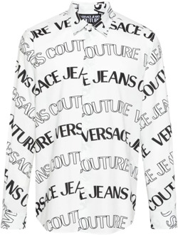 Versace Jeans Couture Casual Shirts Versace Jeans Couture , Multicolor , Heren - Xl,M,S