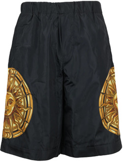 Versace Jeans Couture Casual Shorts Versace Jeans Couture , Black , Heren - Xl,L,M