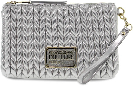 Versace Jeans Couture Clutch Tas Versace Jeans Couture , Gray , Dames - ONE Size