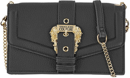 Versace Jeans Couture Couture 01 Grainy PU Cross Body Tas Versace Jeans Couture , Black , Dames - ONE Size