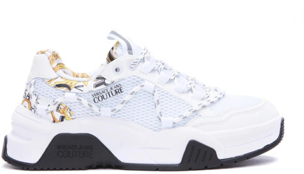 Versace Jeans Couture Damesmode Sneakers Versace Jeans Couture , White , Dames - 40 Eu,39 EU