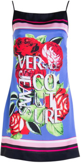 Versace Jeans Couture Designer Jurk Collectie Versace Jeans Couture , Multicolor , Dames - S,2Xs