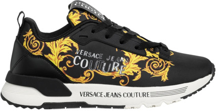 Versace Jeans Couture Dynamic Watercolour Couture Sneakers Versace Jeans Couture , Black , Dames - 36 EU