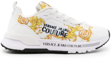 Versace Jeans Couture Dynamic Watercolour Couture Sneakers Versace Jeans Couture , White , Dames - 37 EU