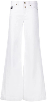 Versace Jeans Couture Flared Jeans Versace Jeans Couture , White , Dames - W32,W26,W30,W25,W27,W28