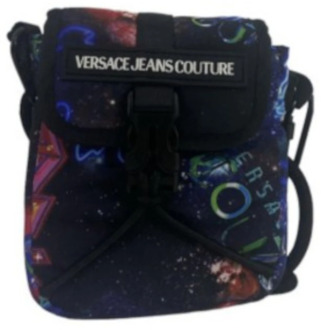 Versace Jeans Couture Galaxy Couture Cross Body Tas Versace Jeans Couture , Black , Heren - ONE Size
