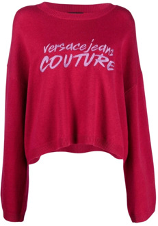 Versace Jeans Couture Geborduurd logo Versace Jeans Couture , Pink , Dames - M