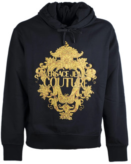 Versace Jeans Couture Hoodies Versace Jeans Couture , Black , Heren - M,S
