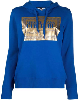 Versace Jeans Couture Hoodies Versace Jeans Couture , Blue , Dames - 2XS