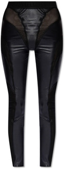 Versace Jeans Couture Leggings met logo Versace Jeans Couture , Black , Dames - S