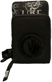 Versace Jeans Couture Logo Couture Telefoonhoesje - Zwart Versace Jeans Couture , Black , Heren - ONE Size