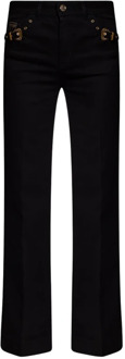 Versace Jeans Couture Palazzo jeans Versace Jeans Couture , Black , Dames - W27,W28,W26,W25