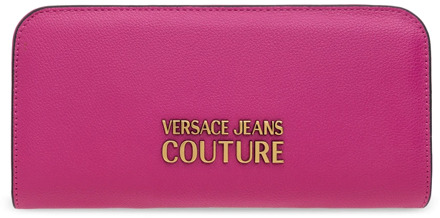 Versace Jeans Couture Portemonnee met logo Versace Jeans Couture , Pink , Dames - ONE Size