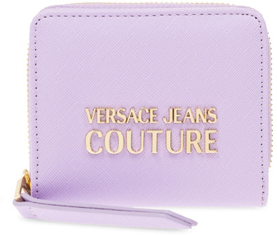 Versace Jeans Couture Portemonnee met logo Versace Jeans Couture , Purple , Dames - ONE Size