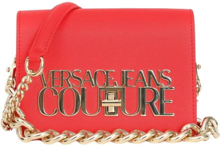 Versace Jeans Couture Rode Crossbody Tas Versace Jeans Couture , Red , Dames - ONE Size