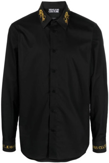 Versace Jeans Couture Shirts Versace Jeans Couture , Black , Heren - M,S