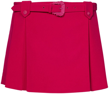 Versace Jeans Couture Short Skirts Versace Jeans Couture , Pink , Dames - S,Xs,2Xs