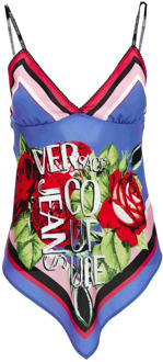 Versace Jeans Couture Sleeveless Tops Versace Jeans Couture , Multicolor , Dames - S,2Xs