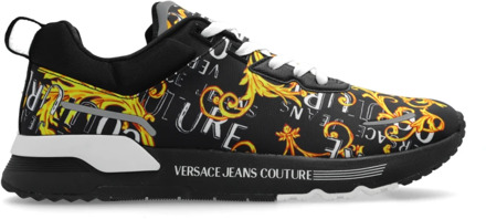 Versace Jeans Couture Sneakers met logo Versace Jeans Couture , Multicolor , Heren - 42 Eu,41 Eu,40 EU