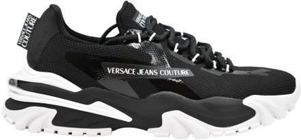 Versace Jeans Couture Sportschoenen Versace Jeans Couture , Black , Heren - 42 Eu,40 Eu,43 Eu,41 Eu,44 EU