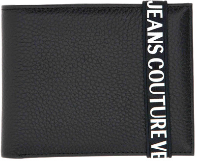 Versace Jeans Couture Stijlvolle herenportemonnee Versace Jeans Couture , Black , Heren - ONE Size